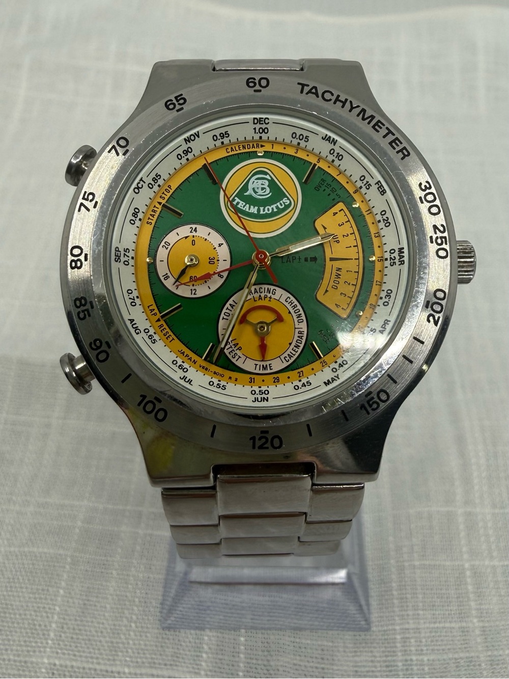 1992 Seiko Alba Lotus F1 107B Peter Collin’s Memorial 38mm Quartz Watch